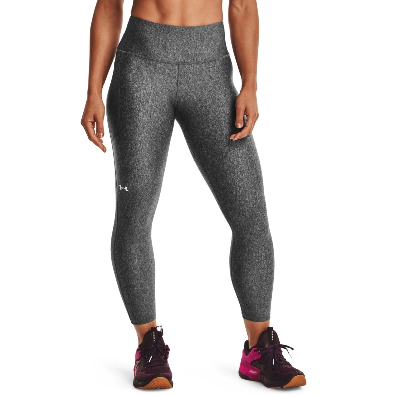 Leggings Cortos De Cintura Alta Para Mujer Under Armour HeatGear® - Imagen 2