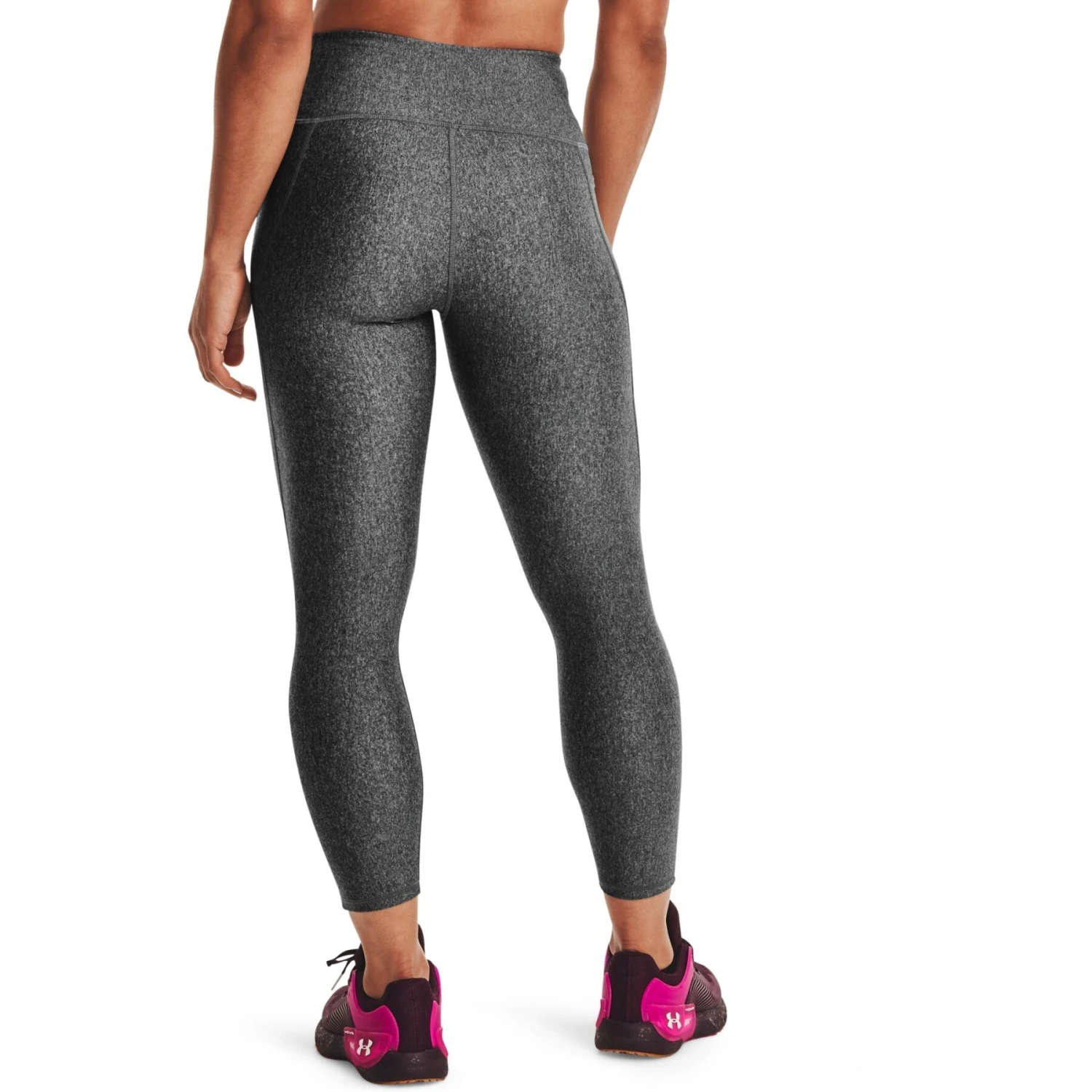 Leggings Cortos De Cintura Alta Para Mujer Under Armour HeatGear® - Imagen 5