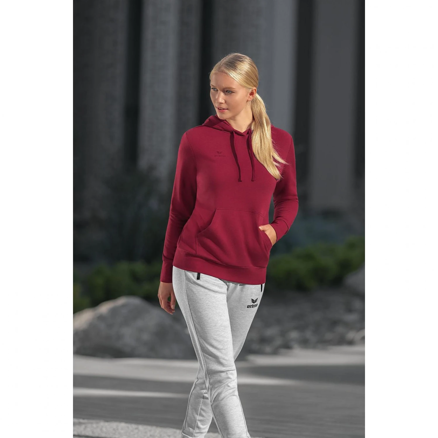 Sudadera Con Capucha Para Mujer Erima Basic - Imagen 8