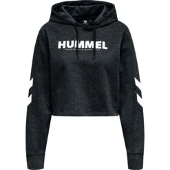 Sudadera Con Capucha Para Mujer Hummel Hmllegacy Cropped