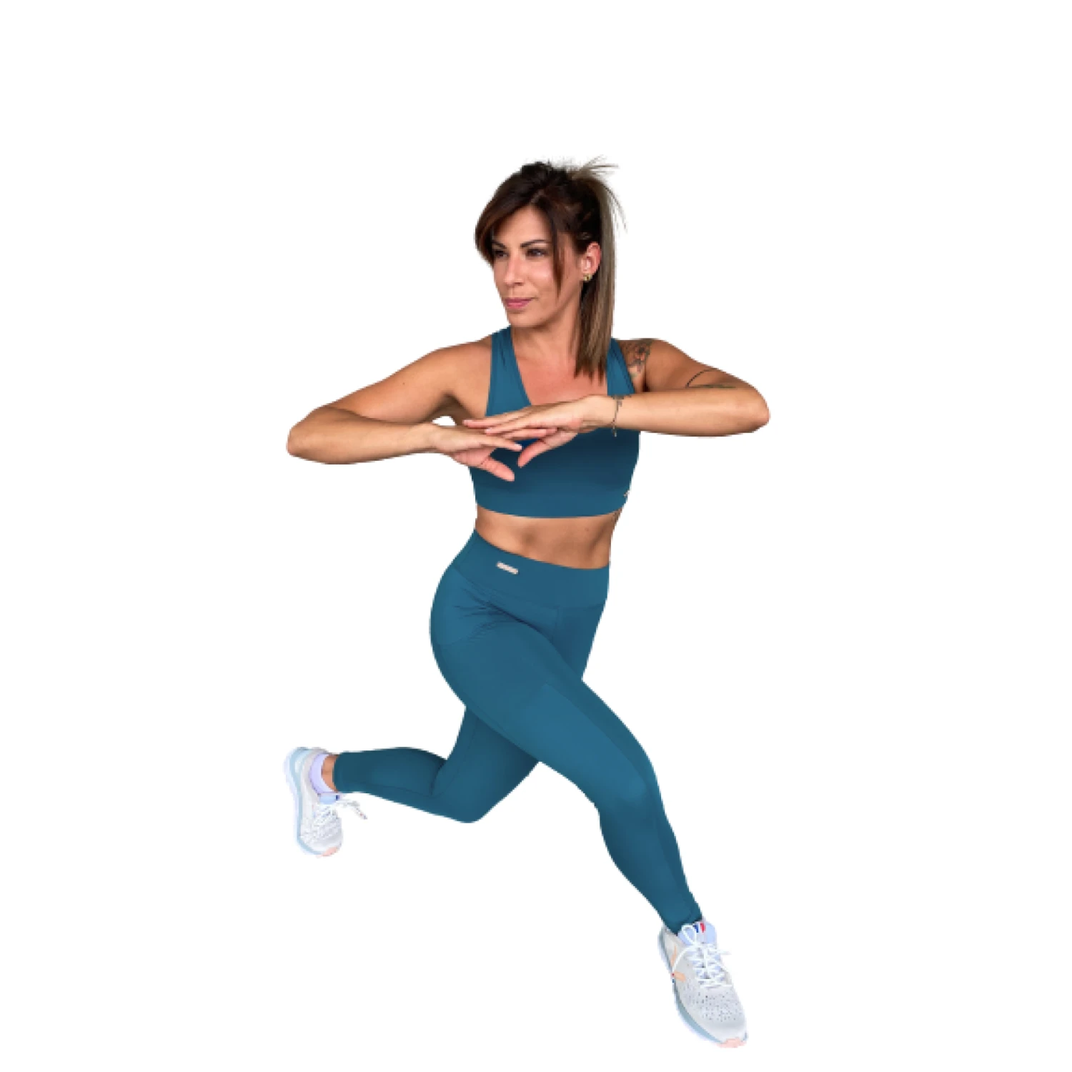 Sujetador De Mujer Les Poulettes Fitness Vert Canard - Imagen 3