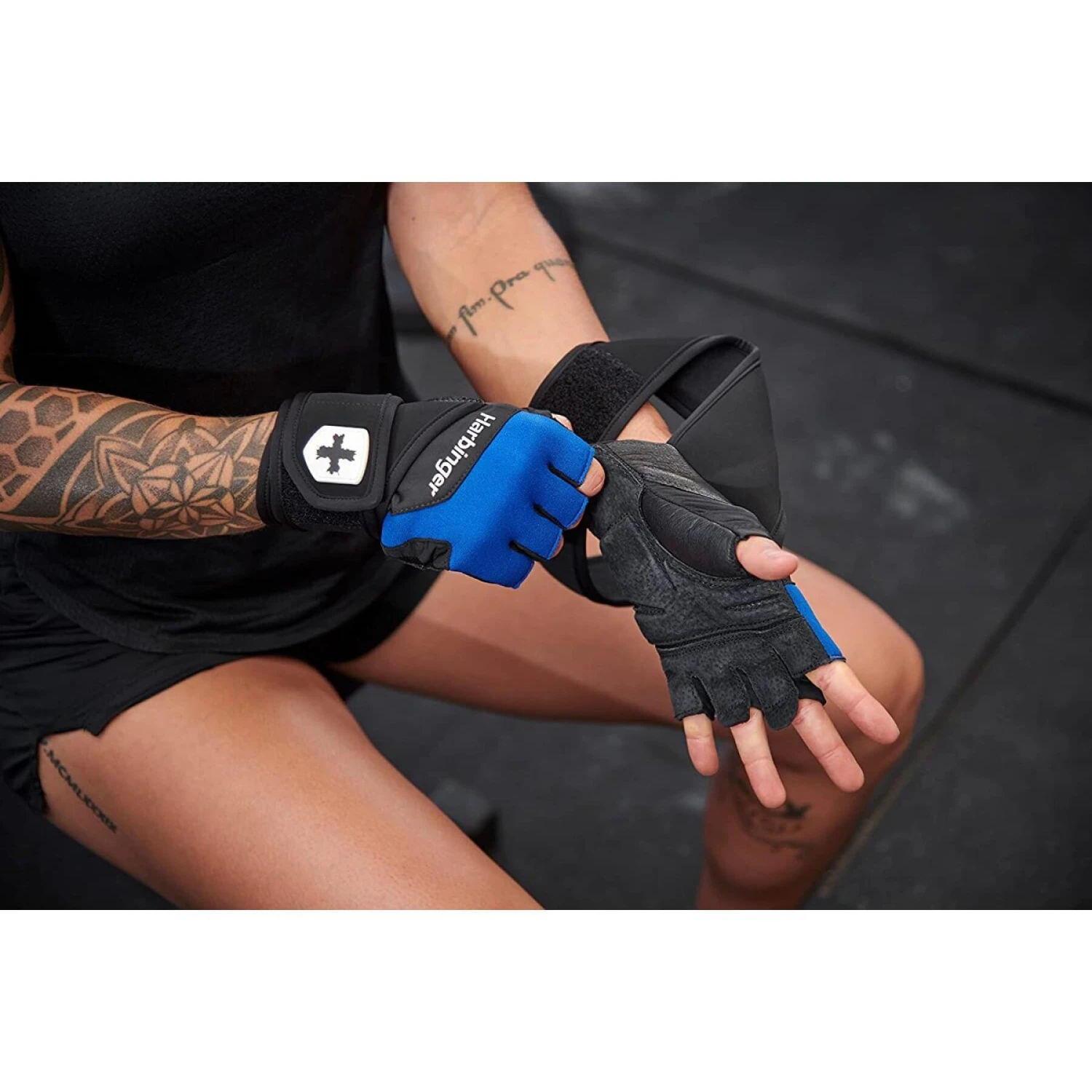 Guantes De Fitness Harbinger Training Grip WW 2.0 - Imagen 3