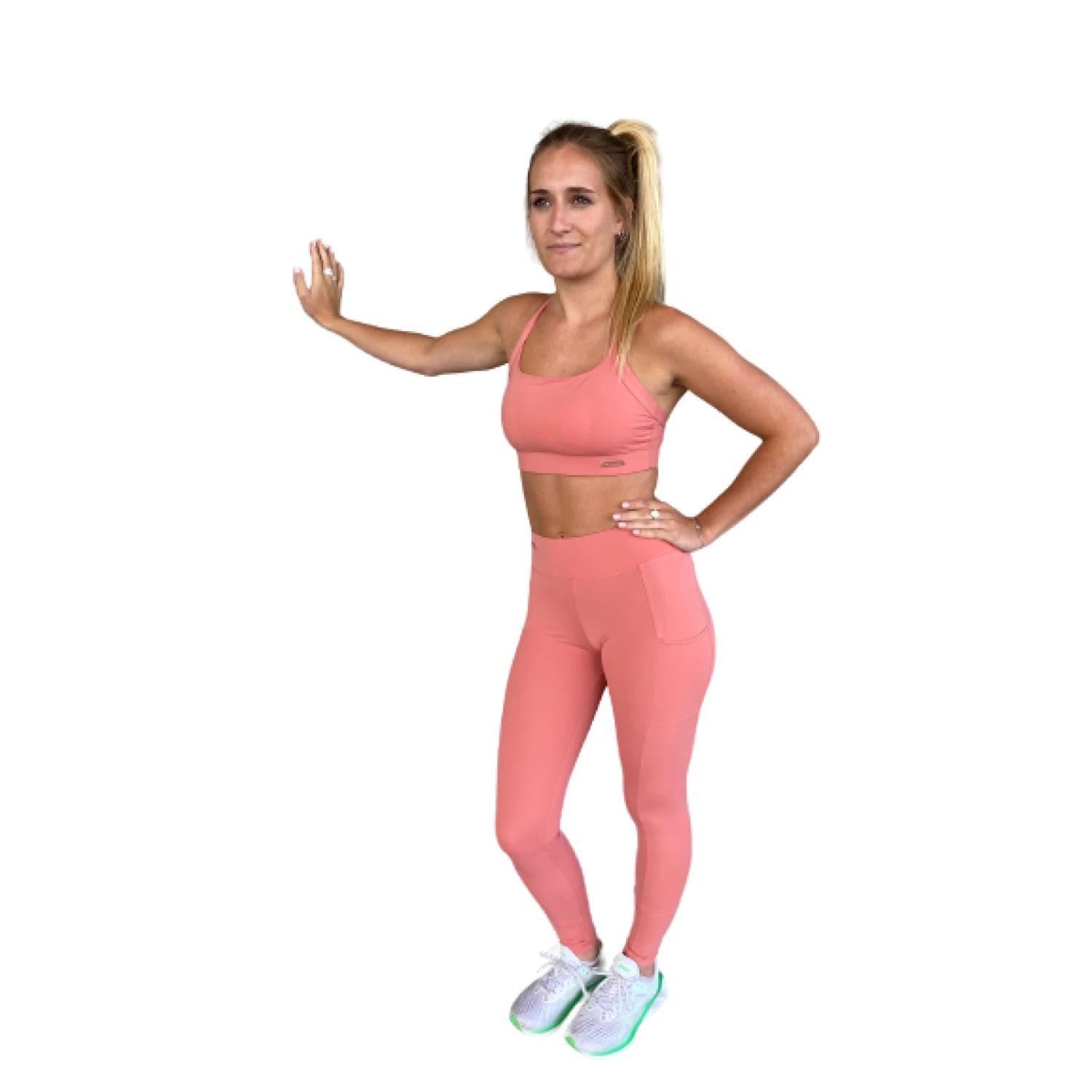 Sujetador De Mujer Les Poulettes Fitness Rose Corail