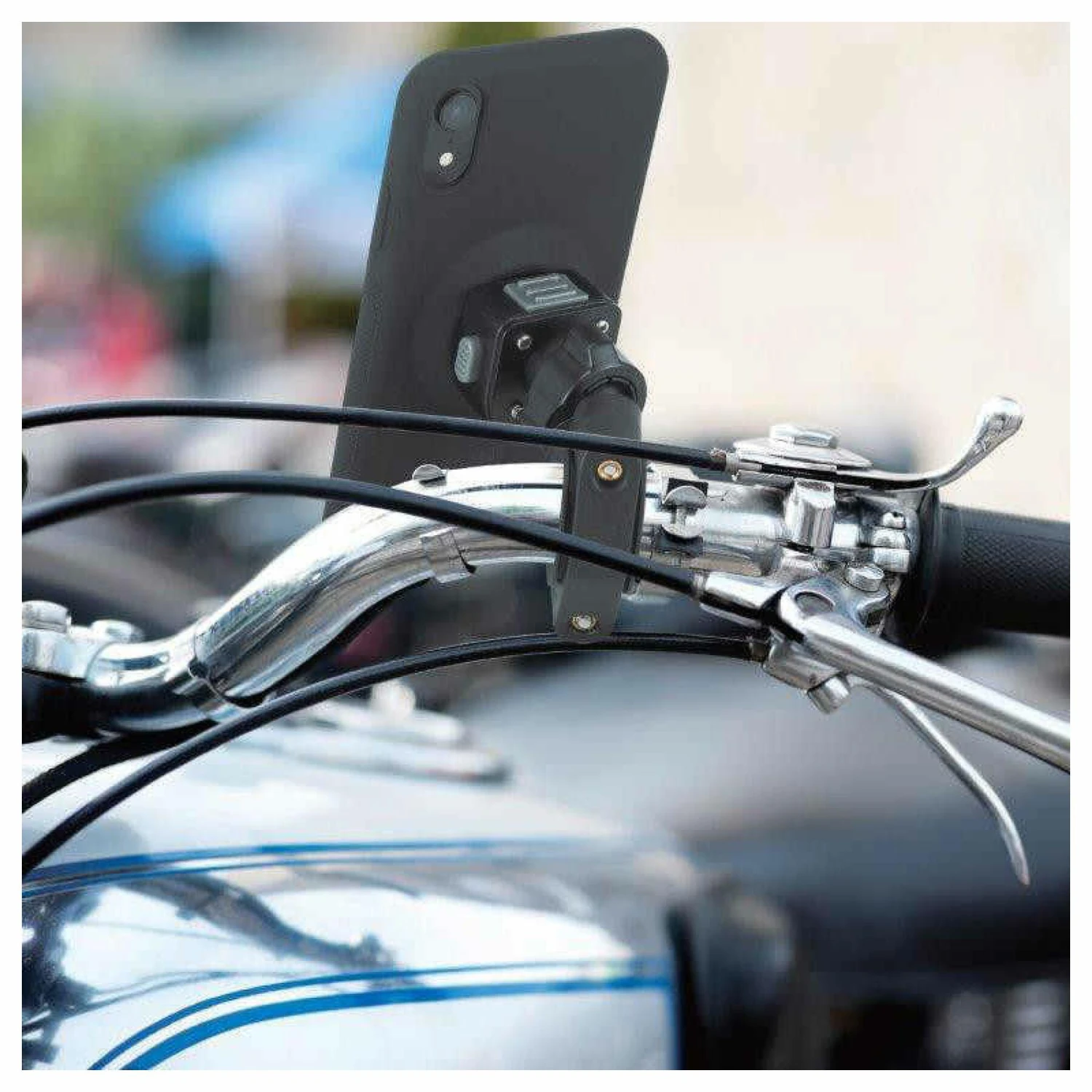 Montaje En El Manillar De La Moto/scooter Tigra Fit-clic - Imagen 3