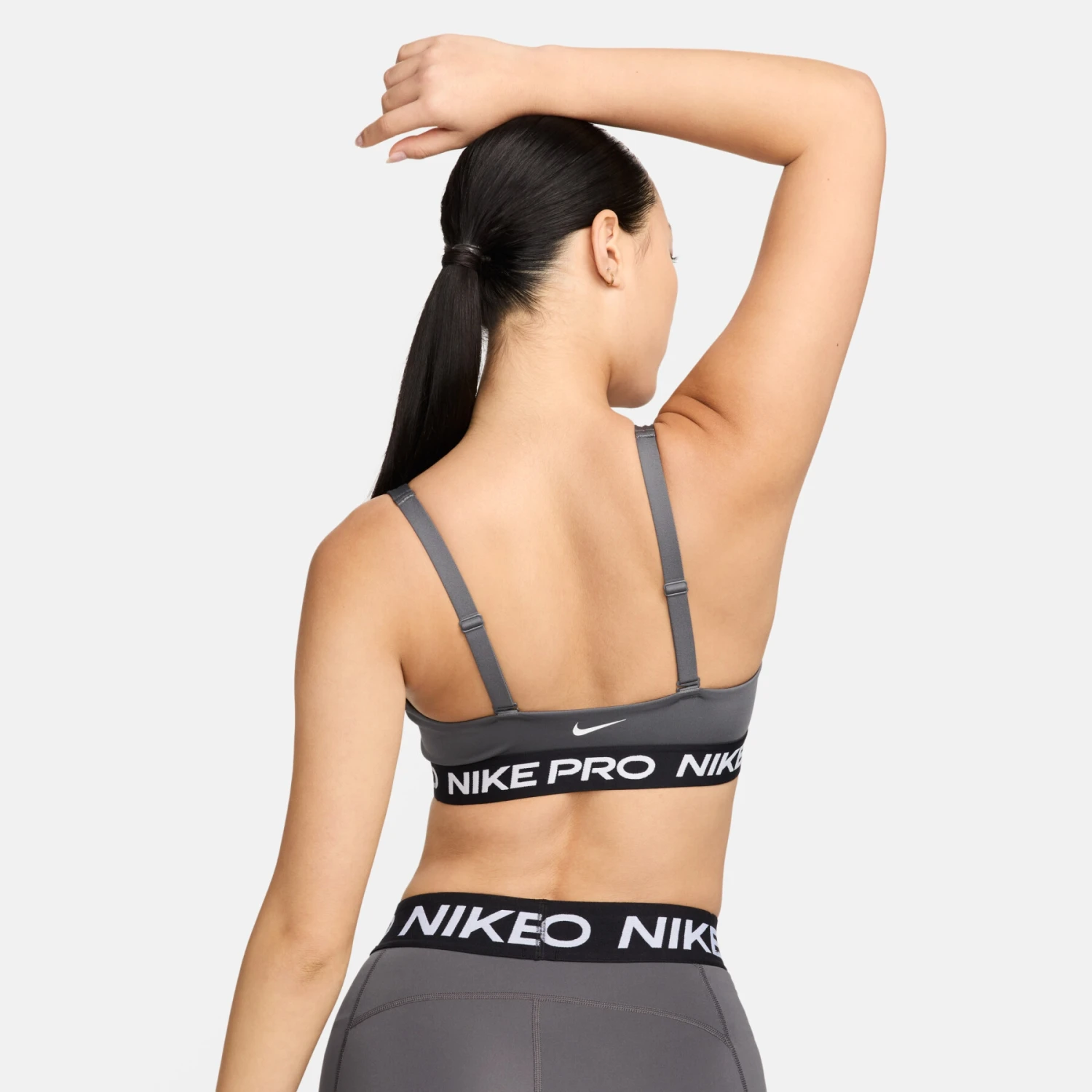 Sujetador Con Relleno De Sujeci贸n Media Para Mujer Nike Indy Plunge - Imagen 5