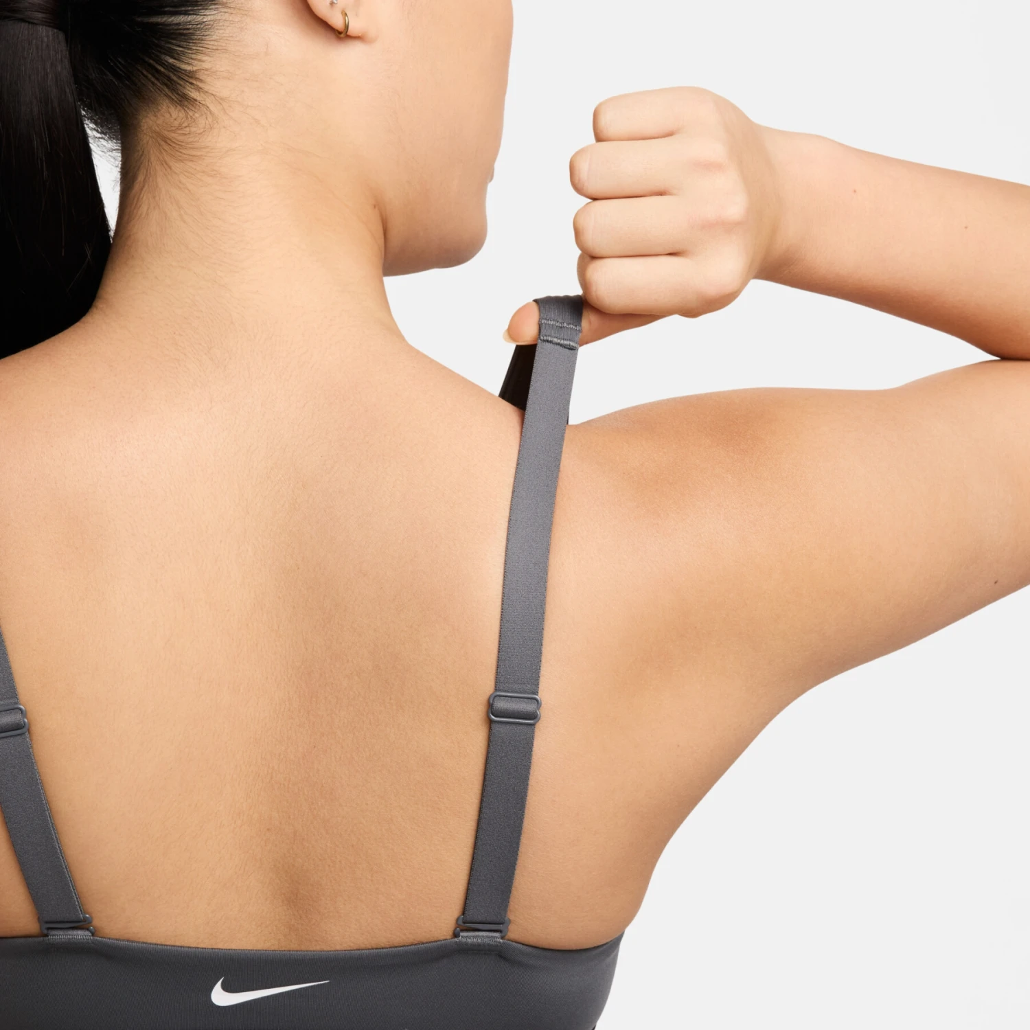 Sujetador Con Relleno De Sujeci贸n Media Para Mujer Nike Indy Plunge - Imagen 10