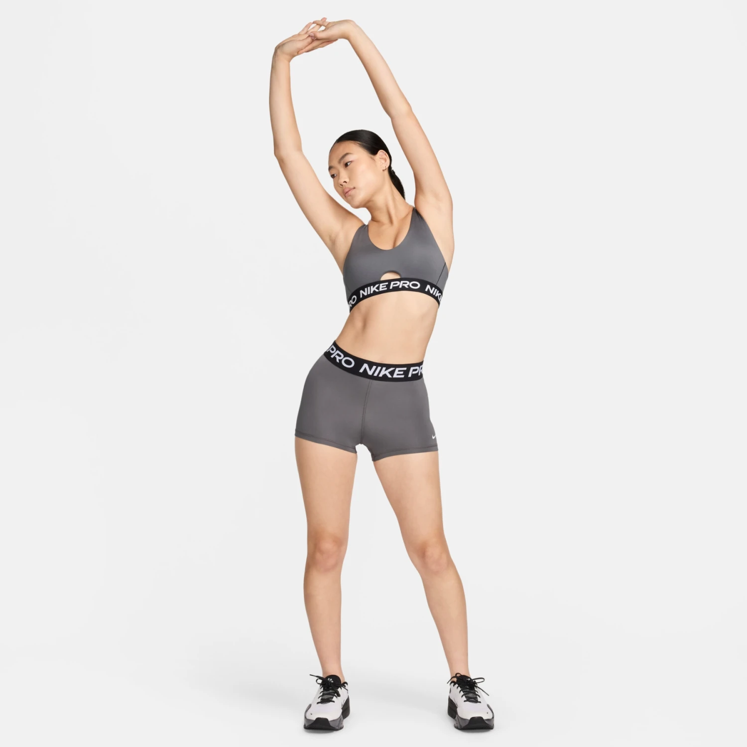 Sujetador Con Relleno De Sujeci贸n Media Para Mujer Nike Indy Plunge - Imagen 3