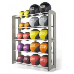 Soporte Para Balón De Entrenamiento O'live Fitness (x20) [Tamaño 110x130x35 cm]