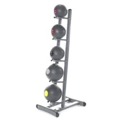 Soporte Para Balón Medicinal O'live Fitness (x5) [Tamaño 65x47x145 cm]