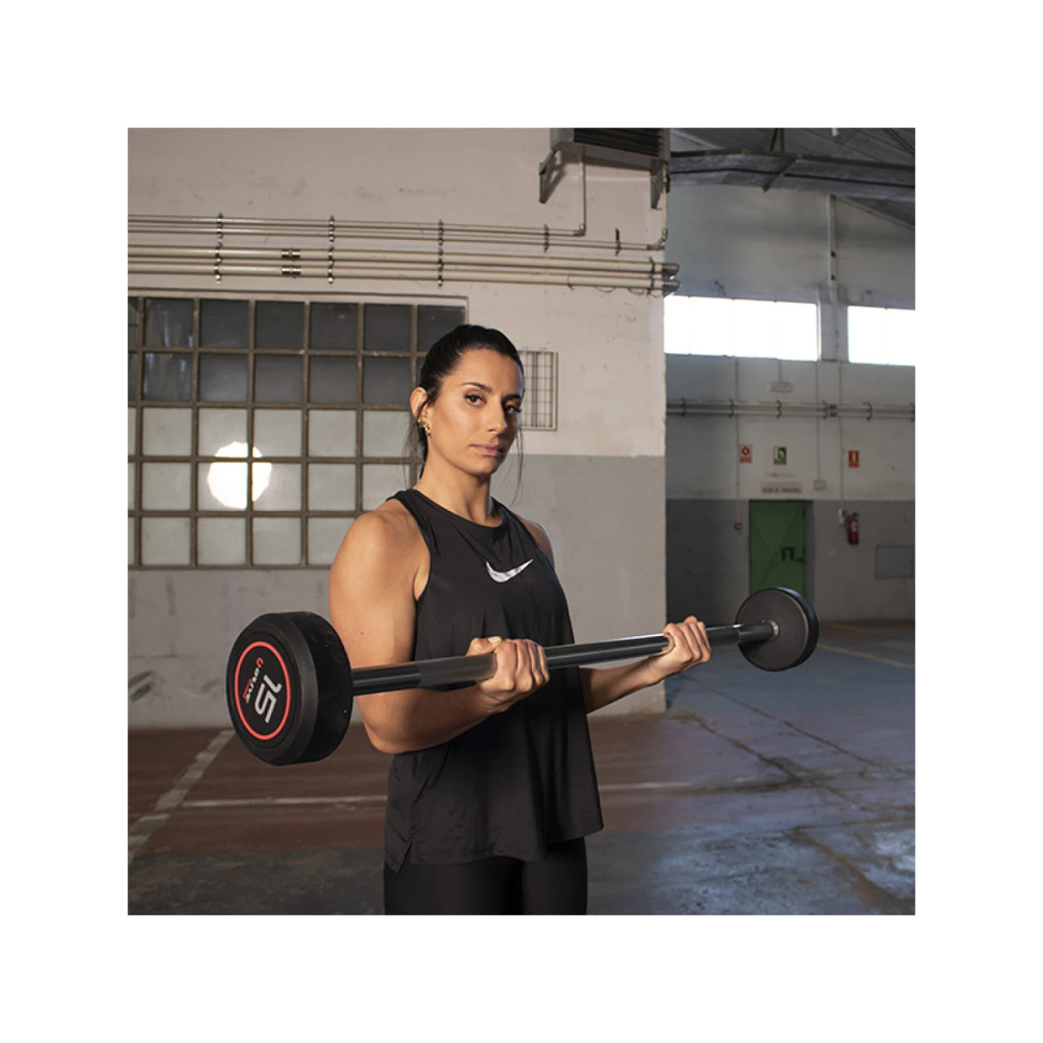 Kit De Mancuernas De Estilo Profesional Derecho O'live Fitness 10 / 25 Kg - Imagen 2