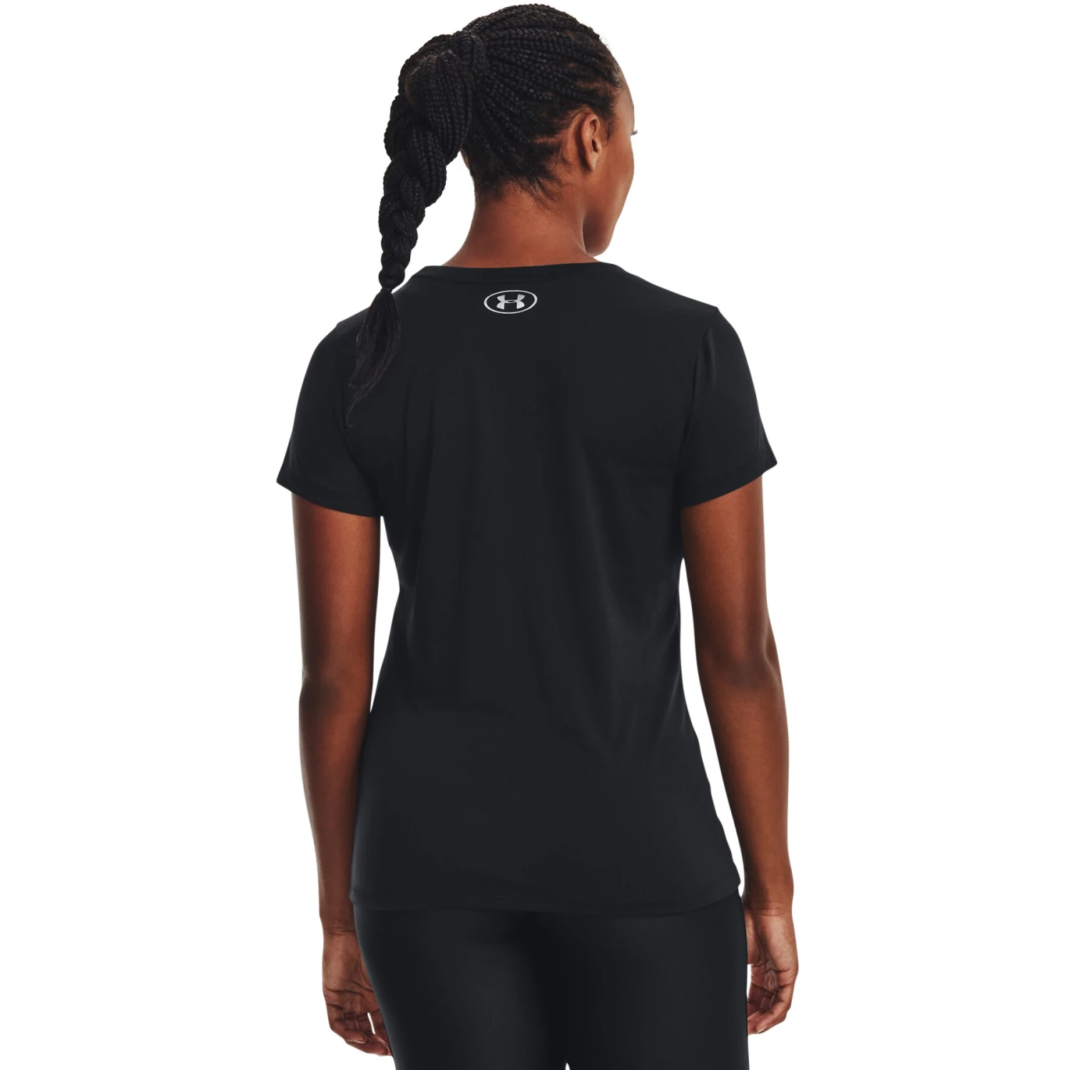 Camiseta De Cuello Redondo Para Mujer Under Armour Tech - Imagen 5