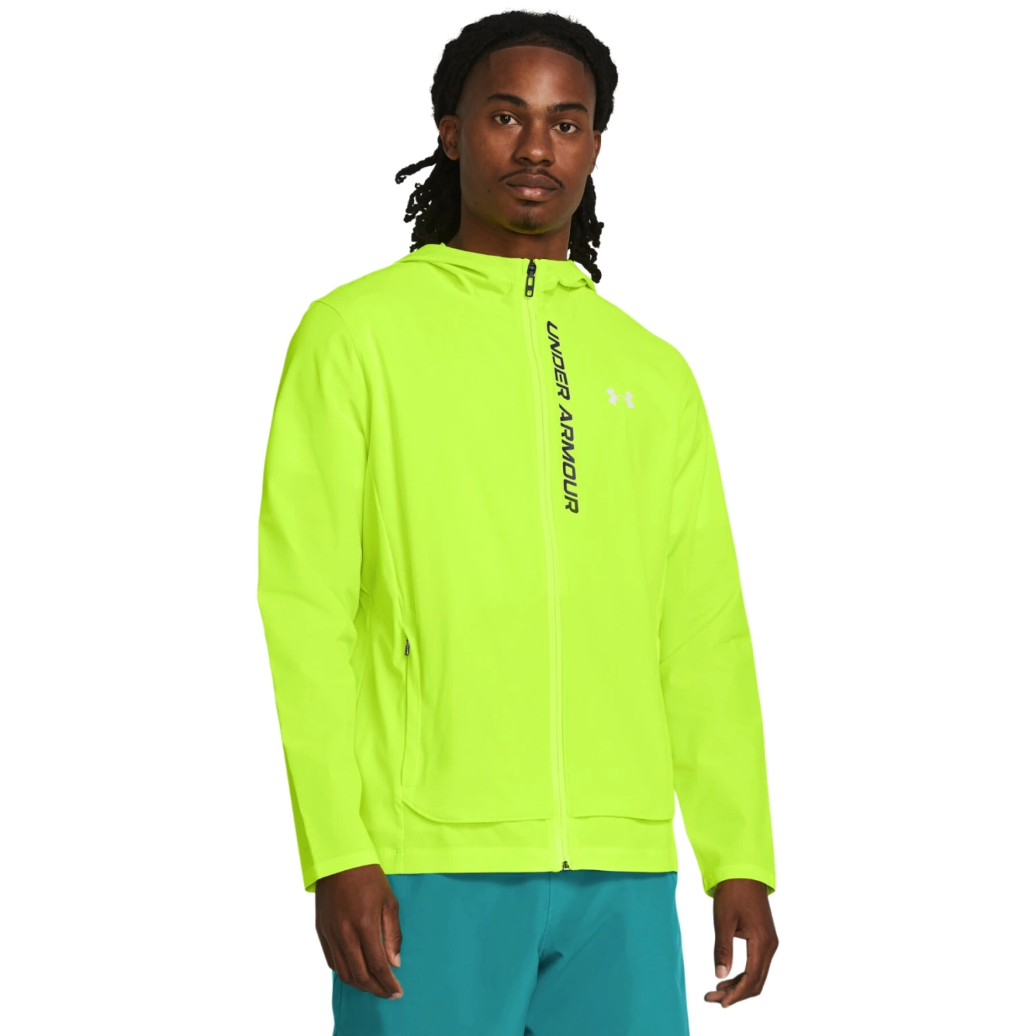 Chaqueta Impermeable Con Capucha Under Armour OutRun The Storm - Imagen 2